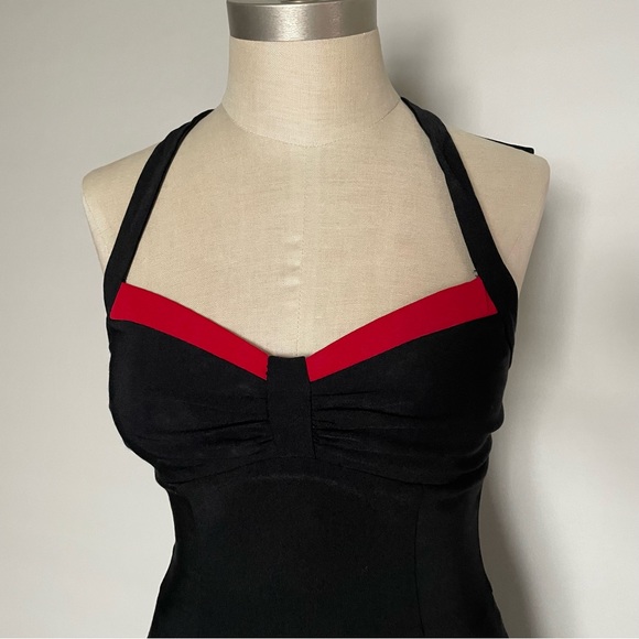 Rampage black halter dress size 3 - Picture 2 of 8